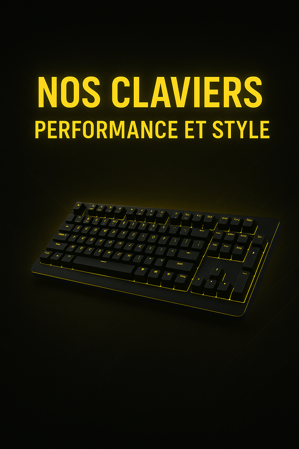 Tout nos Claviers Gaming – Réactivité & Style ✔